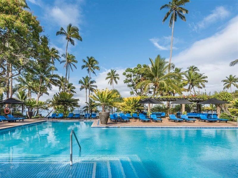 Отель The Warwick Fiji Королеву Экстерьер фото Pool at the Hotel