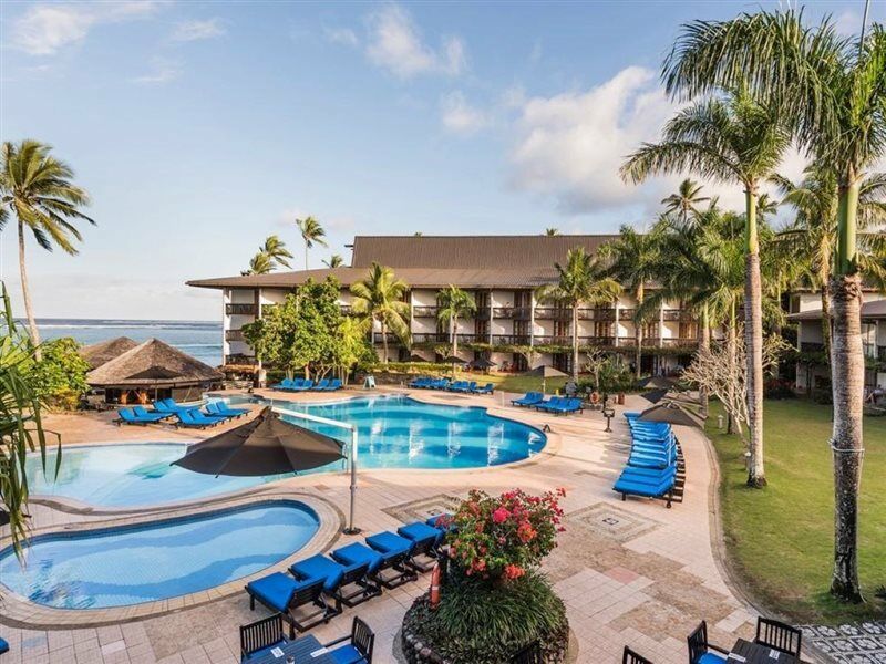 Отель The Warwick Fiji Королеву Экстерьер фото The pool at the Fiji Marriott